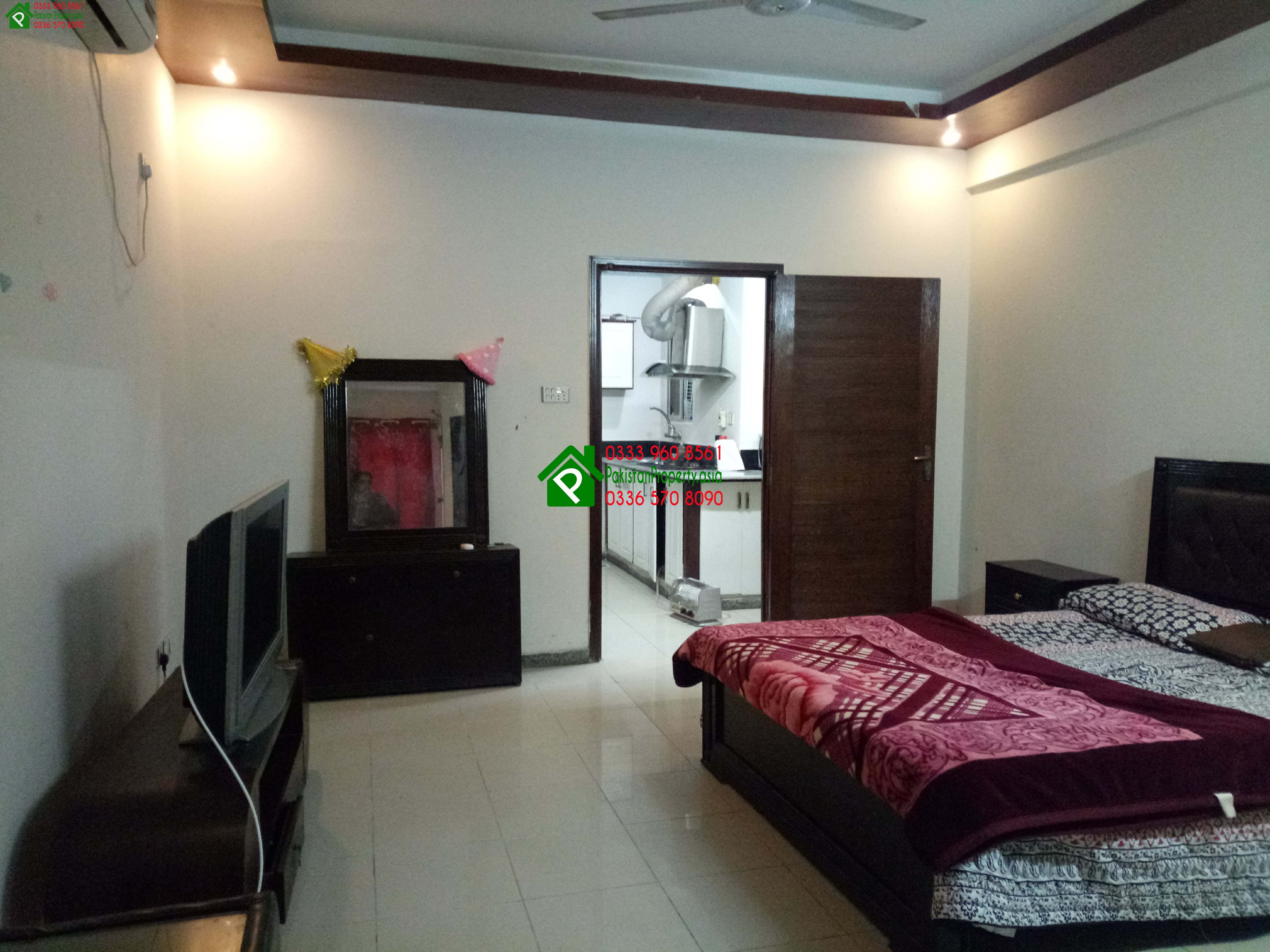 1 Bedroom fully Furnished Flat for rent in safari villas1 Phase1 bahria Town