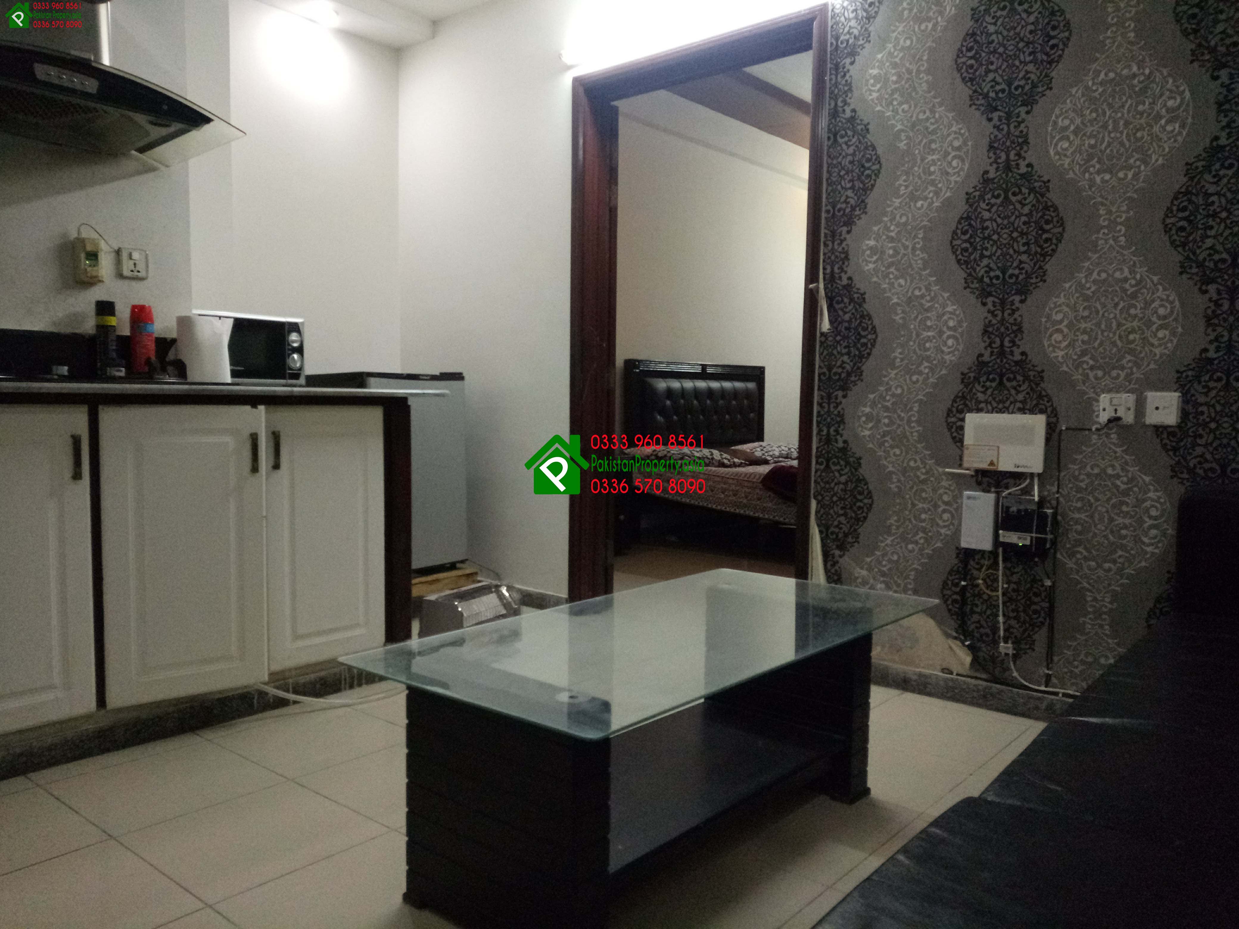 1 Bedroom fully Furnished Flat for rent in safari villas1 Phase1 bahria Town
