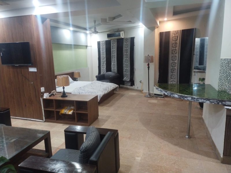 Modern 1 Bedroom Furnished Flat for Rent in Parkway Apartments Rawalpindi