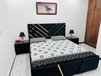 2 Bedroom Brand New Fully Furnished Flat for Rent in Diamond Tower, Safari Villas 1 Phase 1 Bahria Town