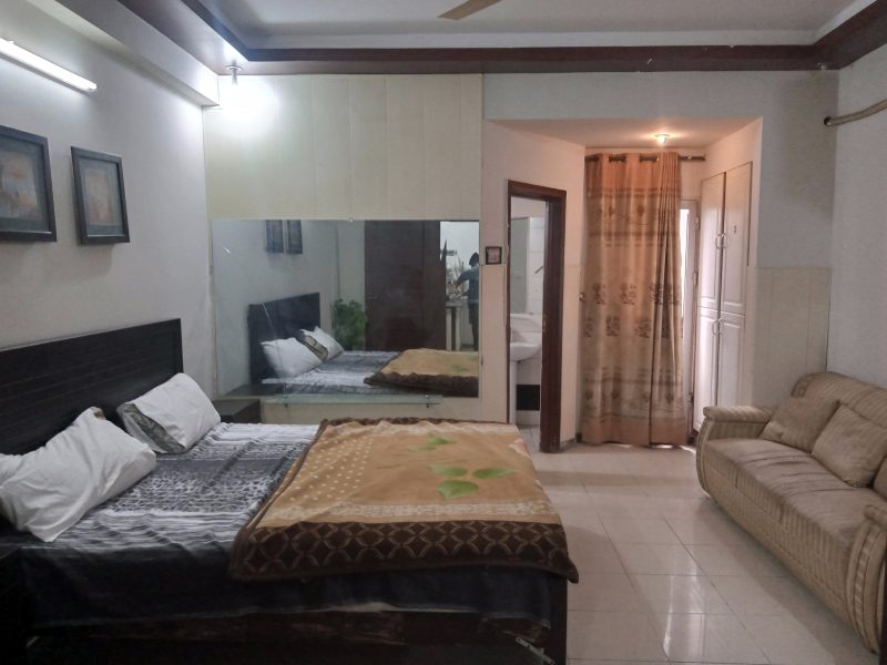 1 Bedroom Newly Renovated Furnished Flat for Rent in QJ Heights | First Floor | 35,000