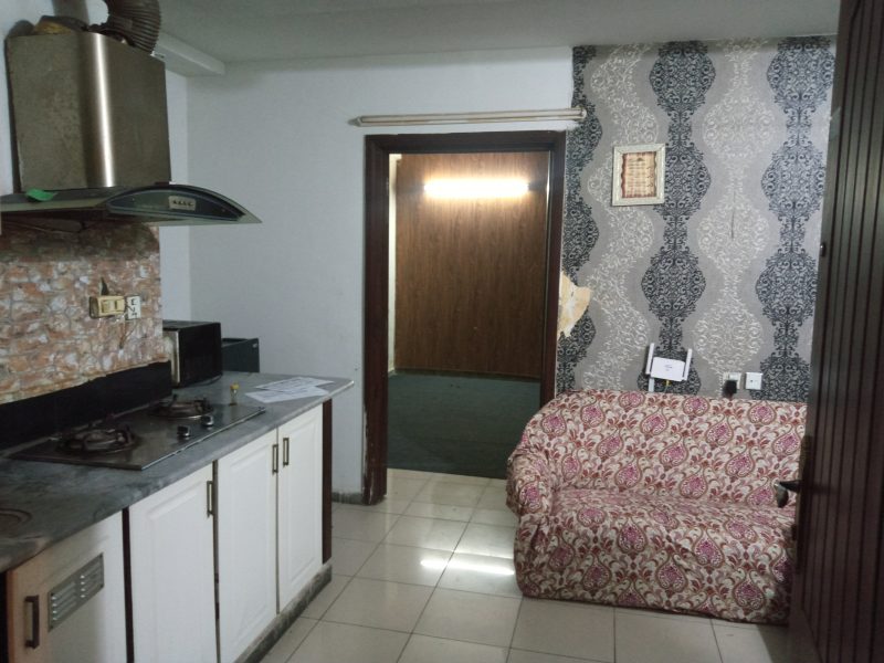 1 Bedroom Furnished Flat for Rent in QJ Heights | 2nd Floor | Gas & Parking Available