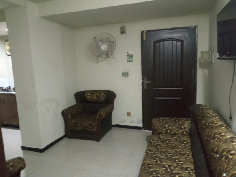 1 Bedroom Fully Furnished Flat for Rent in Suburbia Residence – 2nd Floor | Rs 28,000
