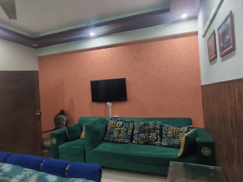 1 Bedroom Furnished Flat for Rent in QJ Heights – 2nd Floor | Rs. 35,000/Month