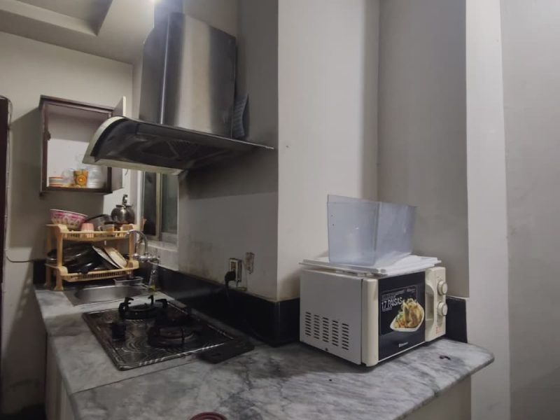 1 Bedroom Furnished Flat for Rent in QJ Heights – 2nd Floor | Rs. 35,000/Month