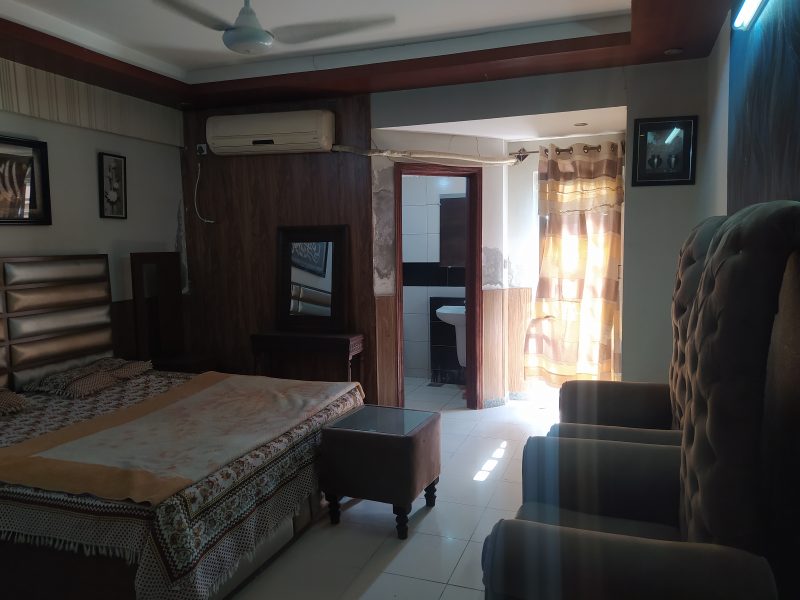 2 Bedroom Fully Furnished Flat for Rent in QJ Heights, Bahria Town Rawalpindi