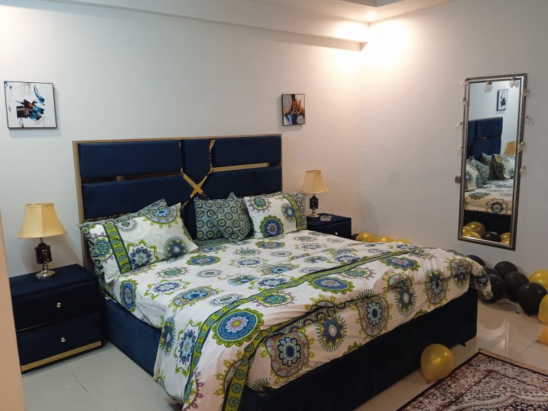 2 Bedroom Furnished Flat for Rent in QJ Heights – Prime Family Living!