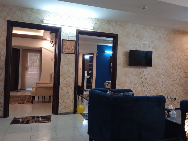 2 Bedroom Furnished Flat for Rent in QJ Heights – Prime Family Living!