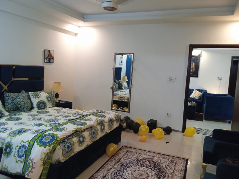 2 Bedroom Furnished Flat for Rent in QJ Heights – Prime Family Living!
